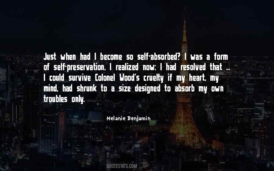 Melanie Benjamin Quotes #1716973