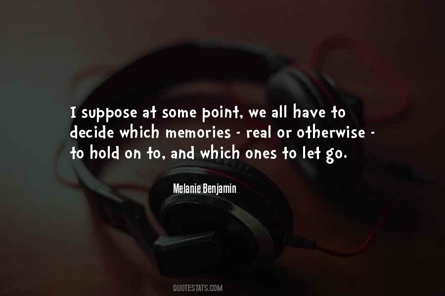 Melanie Benjamin Quotes #1806235