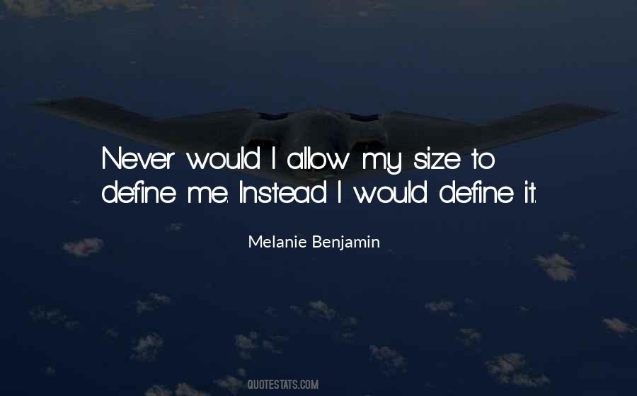 Melanie Benjamin Quotes #1824791