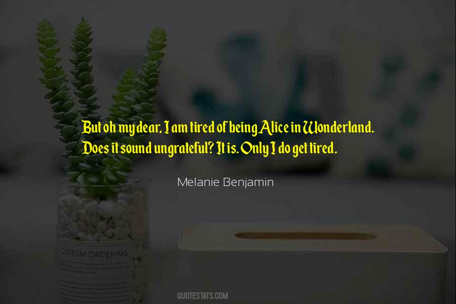 Melanie Benjamin Quotes #1848078