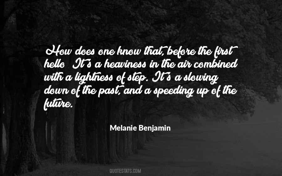 Melanie Benjamin Quotes #22297