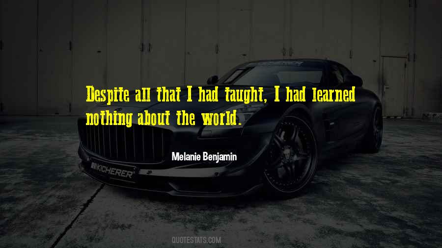 Melanie Benjamin Quotes #555238