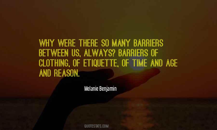 Melanie Benjamin Quotes #810686