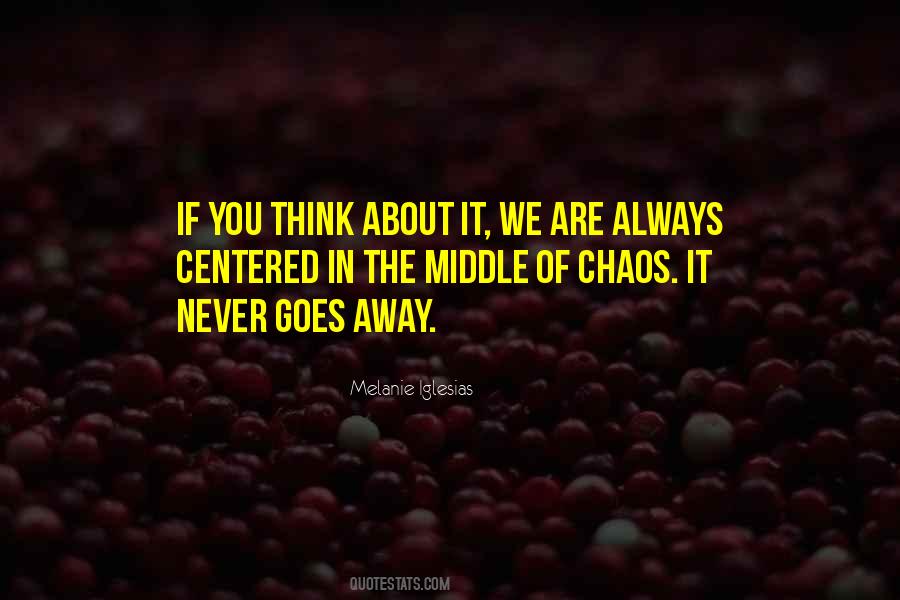 Melanie Iglesias Quotes #133449