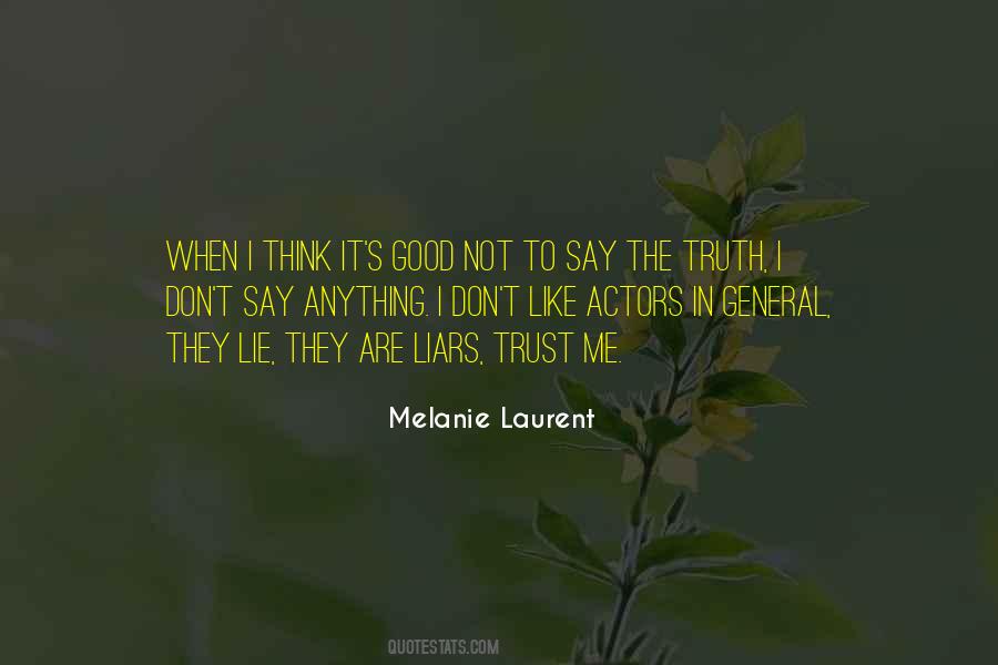 Melanie Laurent Quotes #707899