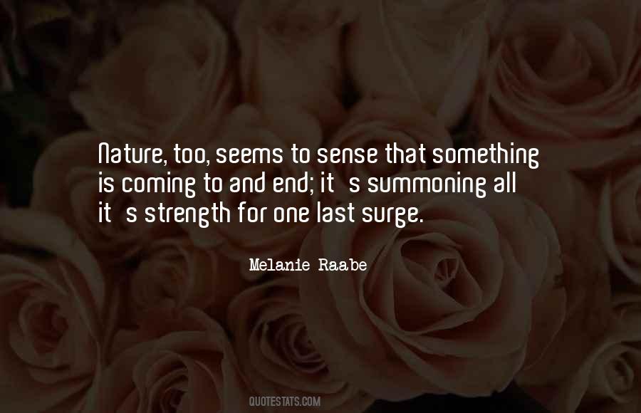 Melanie Raabe Quotes #568419