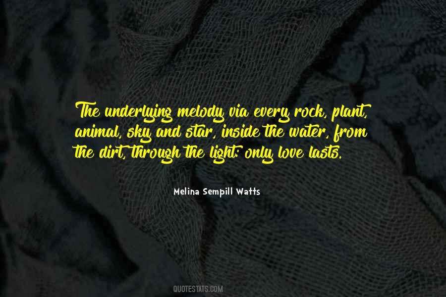 Melina Sempill Watts Quotes #236830