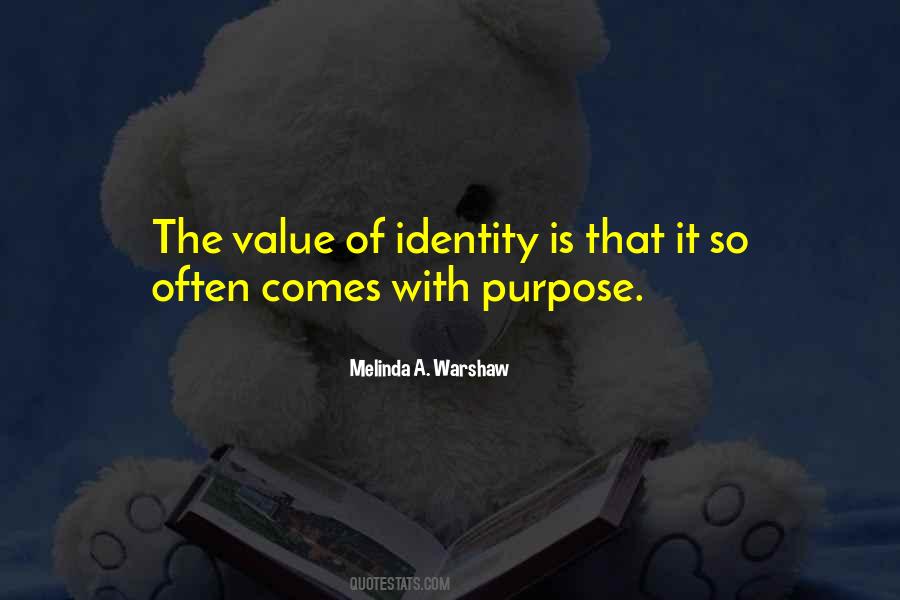 Melinda A. Warshaw Quotes #1320260