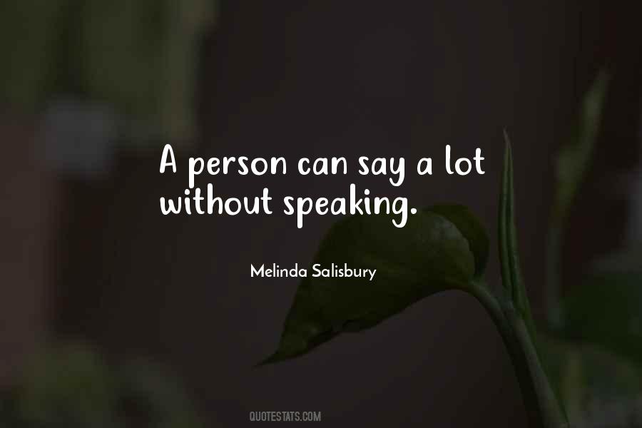 Melinda Salisbury Quotes #444584