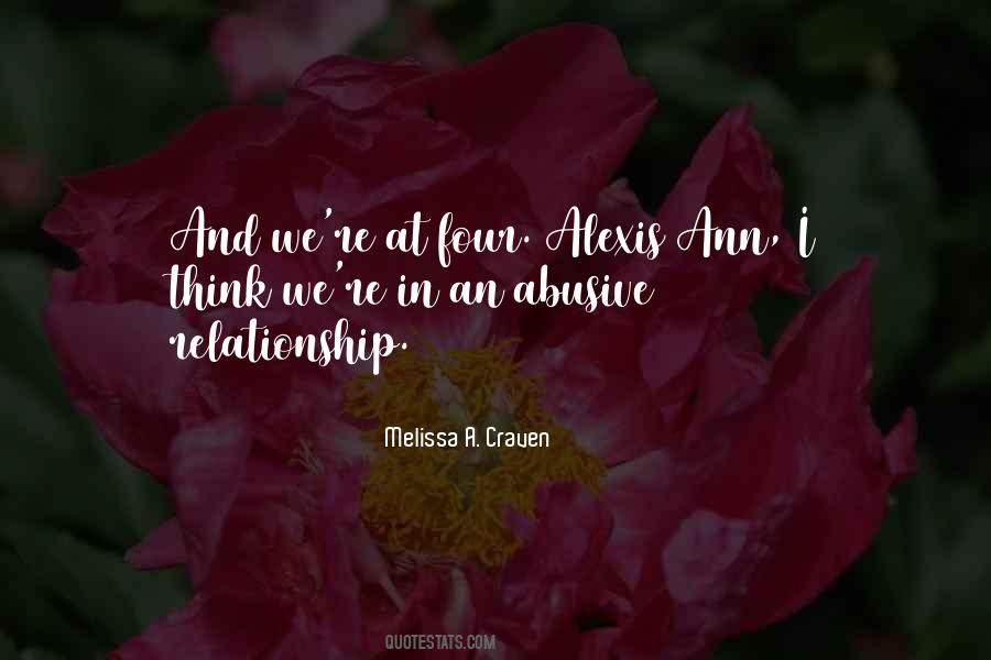 Melissa A. Craven Quotes #1435466