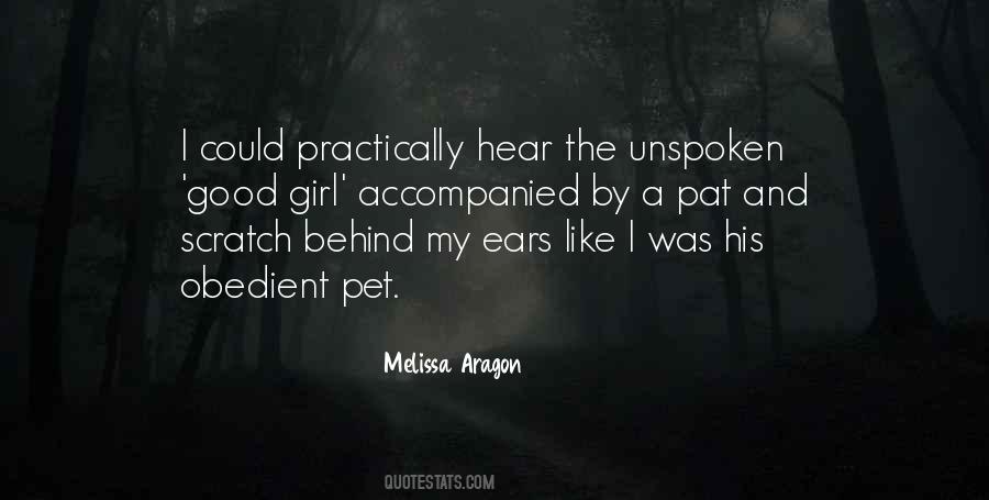 Melissa Aragon Quotes #338895