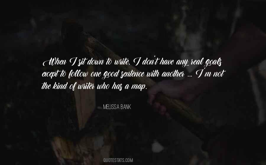 Melissa Bank Quotes #1310676