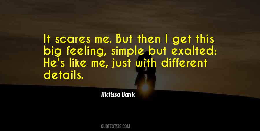 Melissa Bank Quotes #1408855