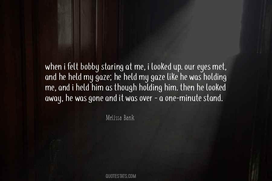 Melissa Bank Quotes #1469740