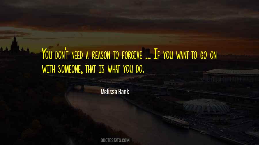 Melissa Bank Quotes #411945