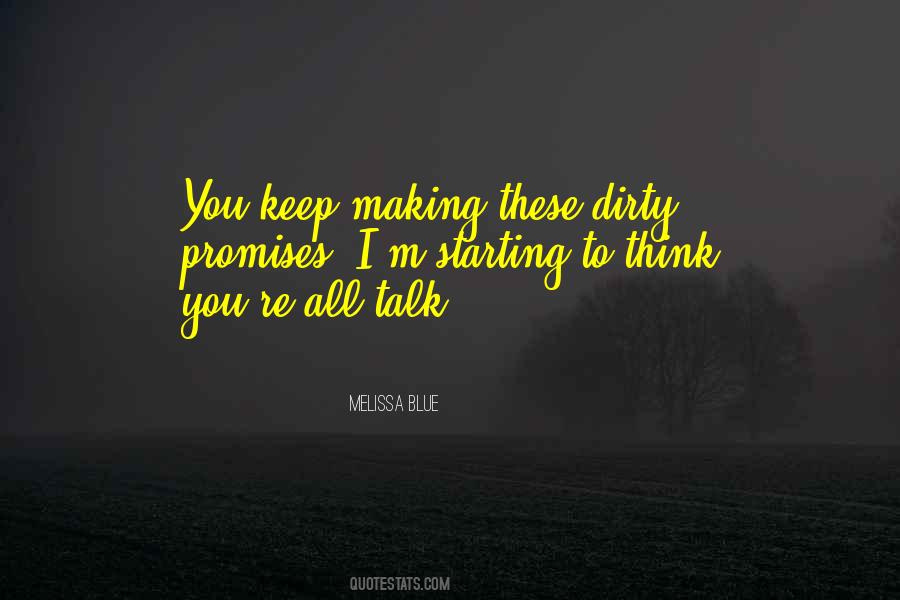 Melissa Blue Quotes #920874