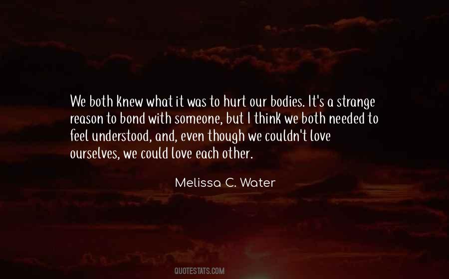 Melissa C. Water Quotes #273459