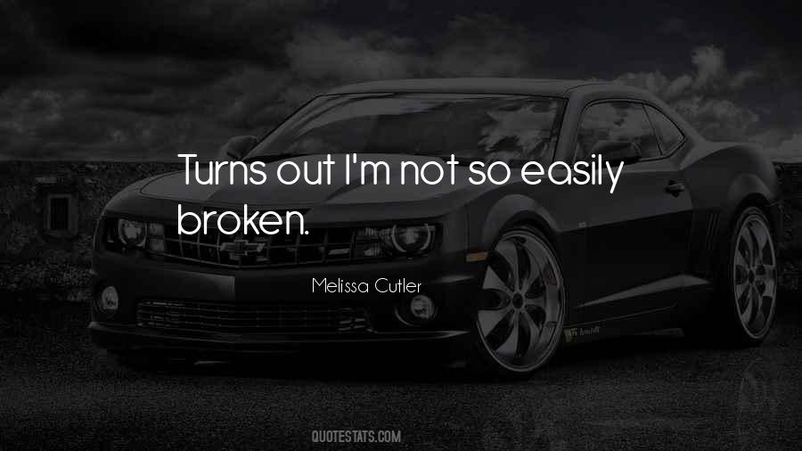 Melissa Cutler Quotes #1372137