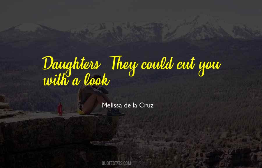 Melissa De La Cruz Quotes #1500034