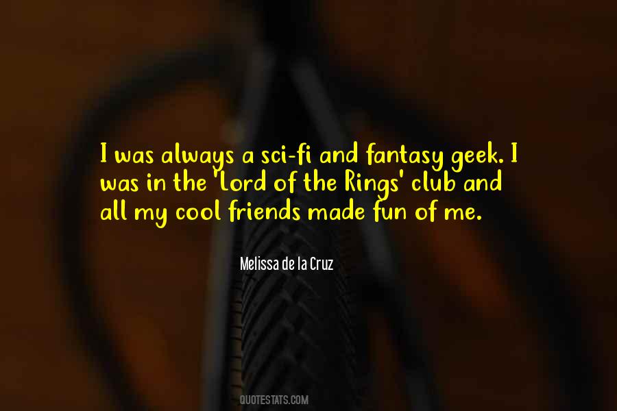 Melissa De La Cruz Quotes #1513248