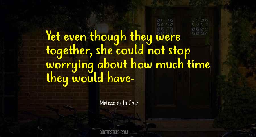 Melissa De La Cruz Quotes #1642432