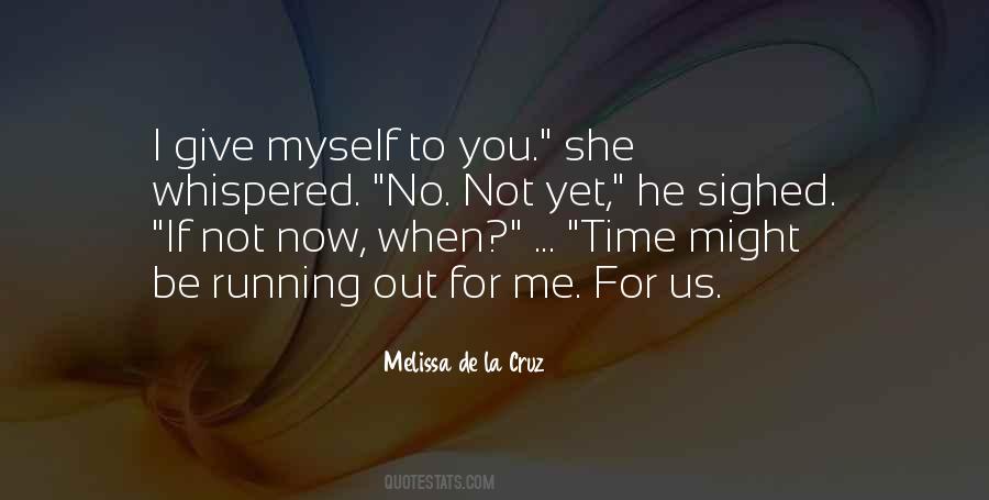 Melissa De La Cruz Quotes #1813327