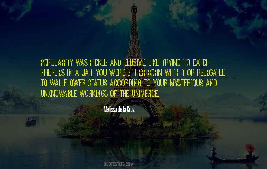 Melissa De La Cruz Quotes #1815896