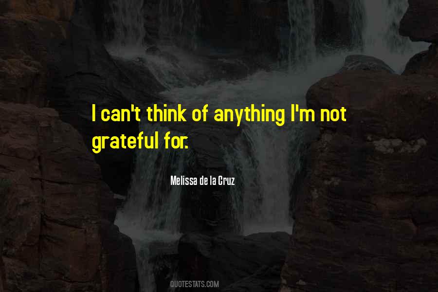 Melissa De La Cruz Quotes #29958