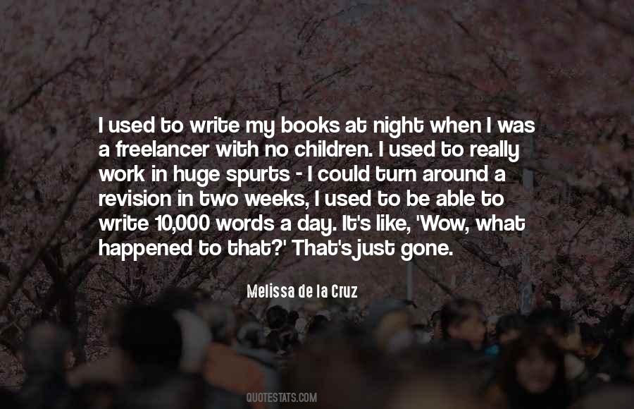Melissa De La Cruz Quotes #76291