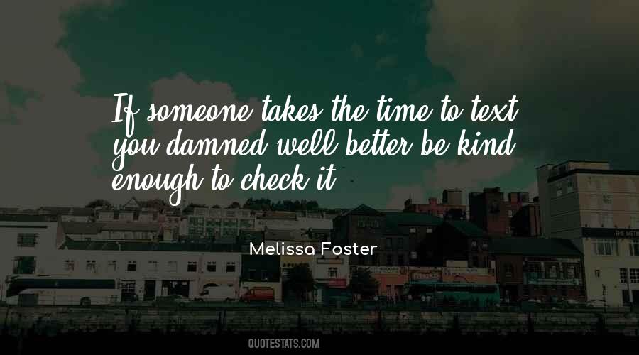 Melissa Foster Quotes #1373184