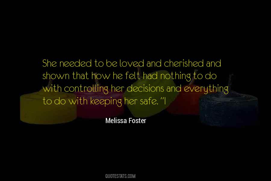 Melissa Foster Quotes #213065