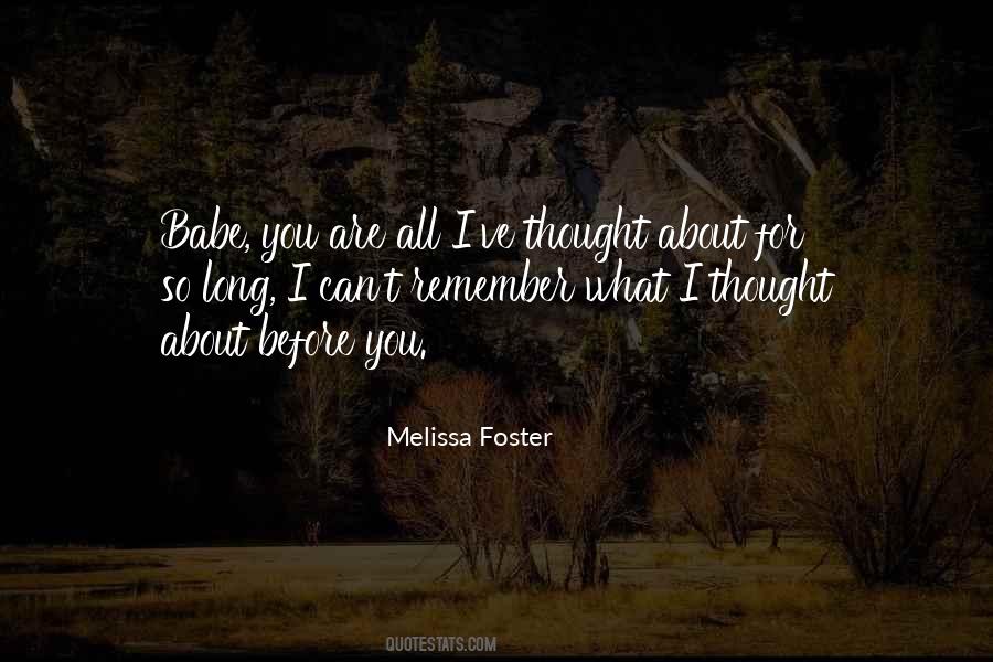 Melissa Foster Quotes #369238