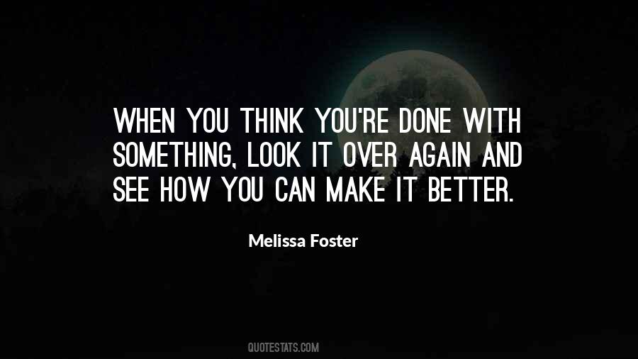 Melissa Foster Quotes #542770