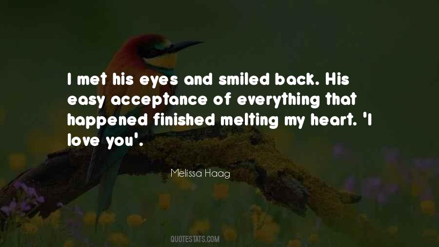 Melissa Haag Quotes #1465297