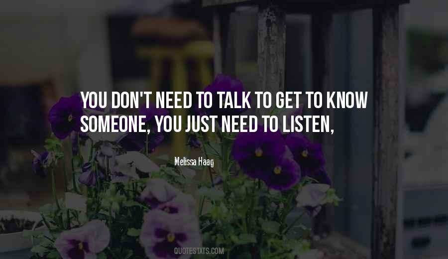 Melissa Haag Quotes #479559