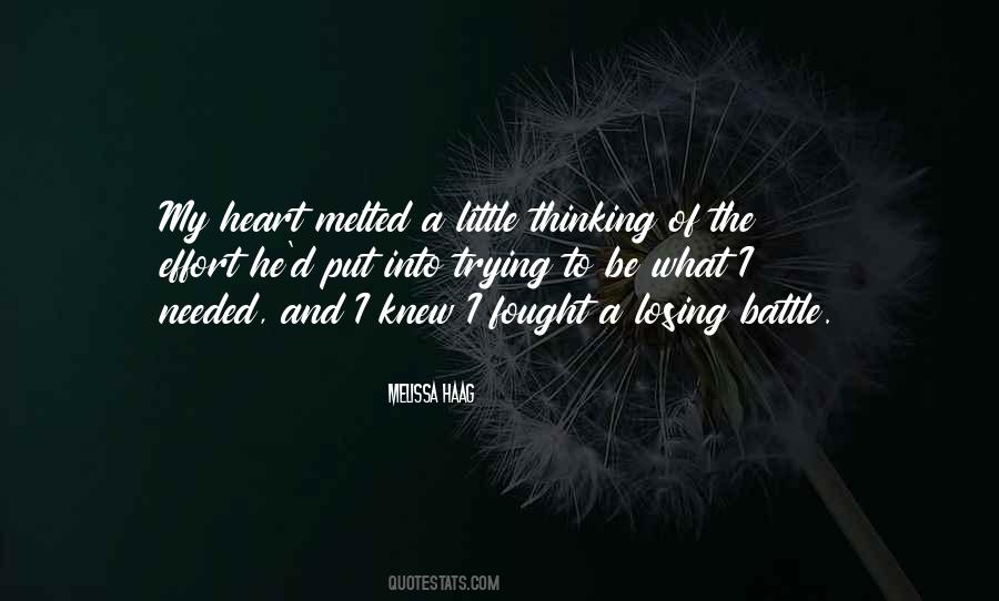 Melissa Haag Quotes #742887