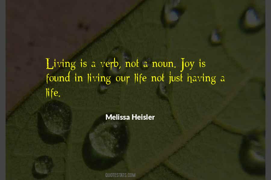 Melissa Heisler Quotes #159458