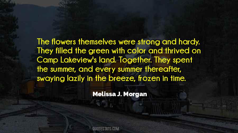 Melissa J. Morgan Quotes #756368