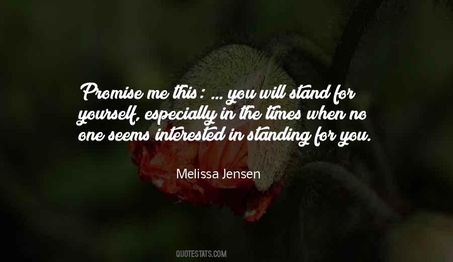 Melissa Jensen Quotes #1060149