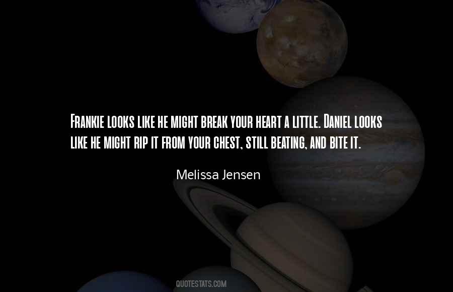 Melissa Jensen Quotes #1199735