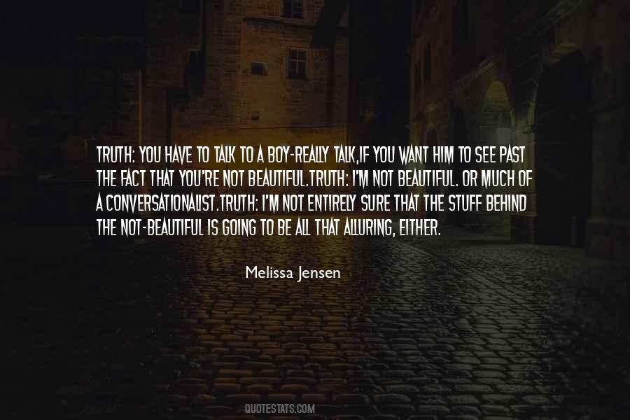 Melissa Jensen Quotes #665675