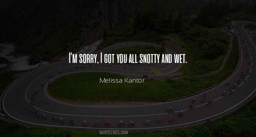 Melissa Kantor Quotes #287314