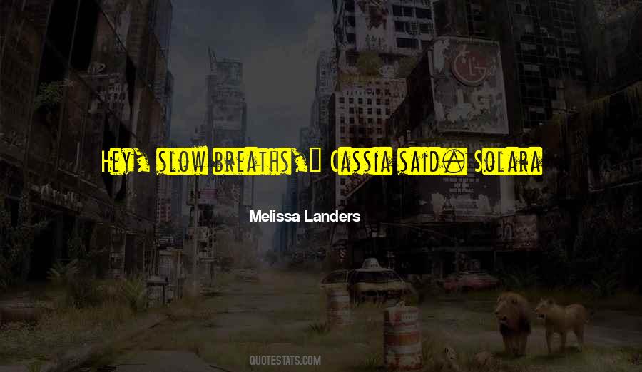 Melissa Landers Quotes #1152943