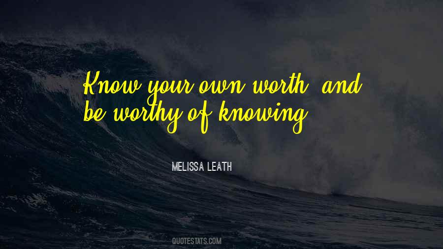 Melissa Leath Quotes #292797 Melissa Leath Quotes #292797