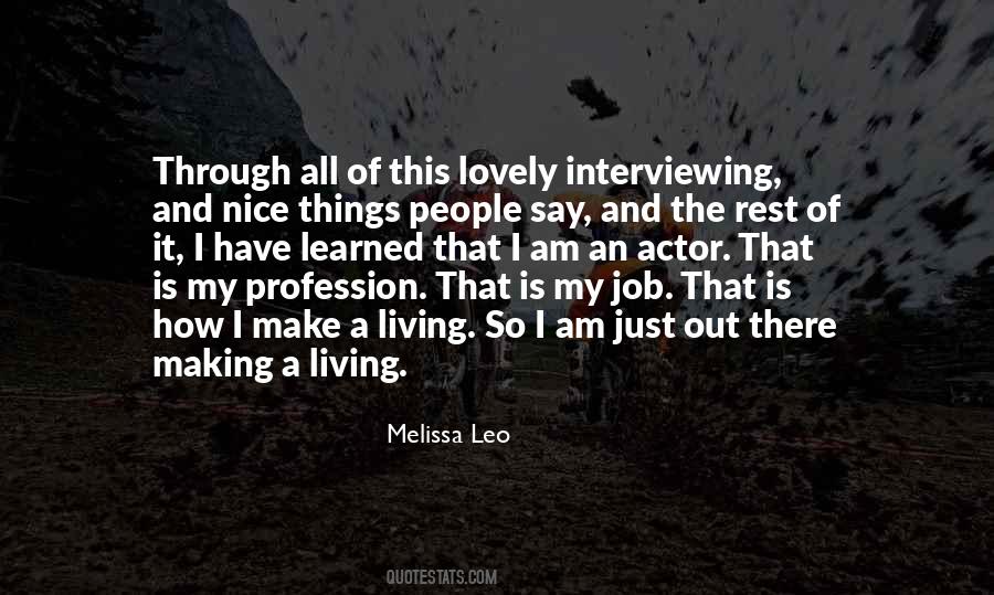 Melissa Leo Quotes #1571694