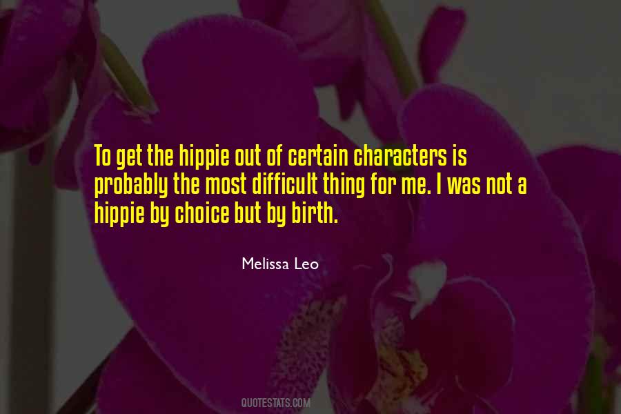 Melissa Leo Quotes #300193