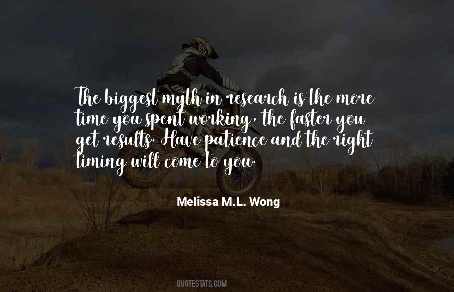 Melissa M.L. Wong Quotes #1511802