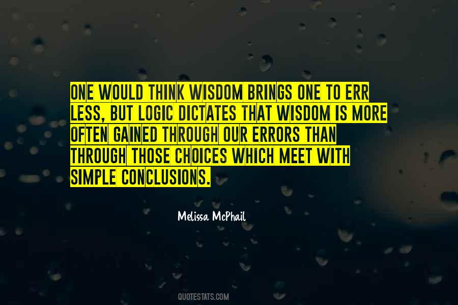 Melissa McPhail Quotes #1457216