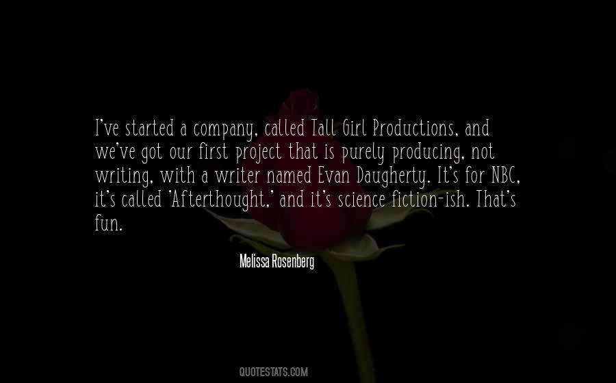 Melissa Rosenberg Quotes #1237308