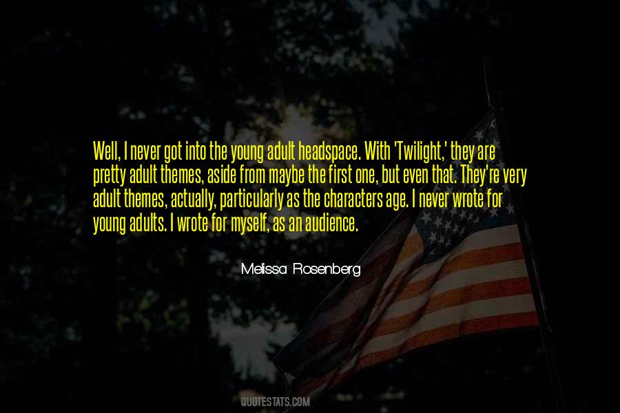 Melissa Rosenberg Quotes #260409